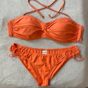 Body Glove bandeau bikini set